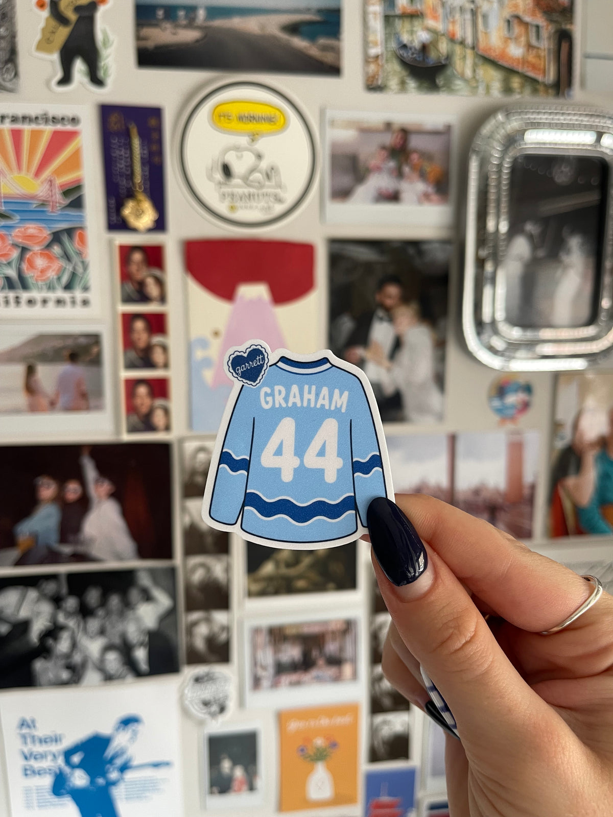 Graham Sparkly Sticker