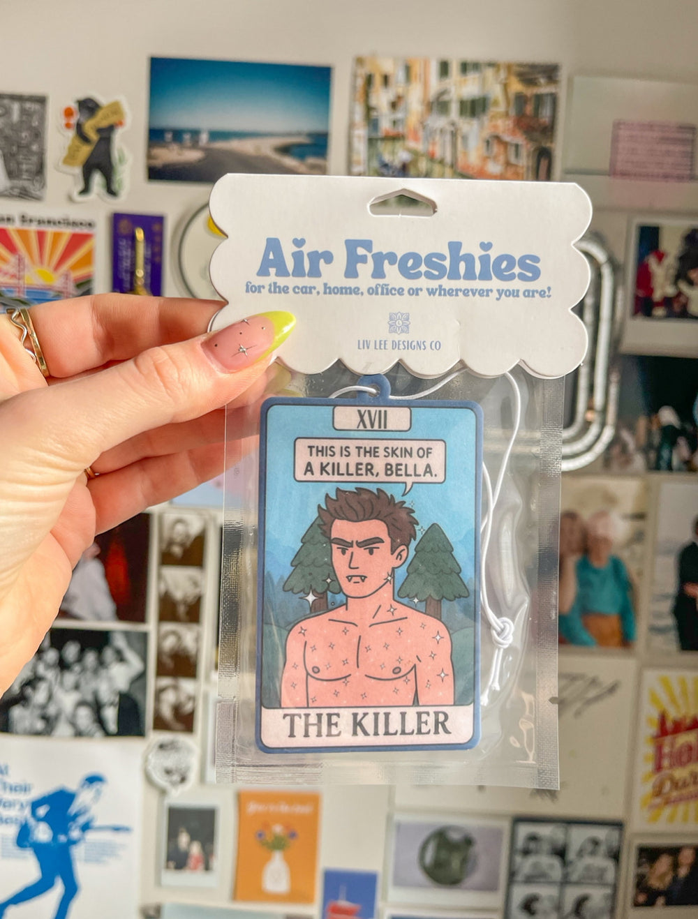 Edward Tarot Card Air Freshener