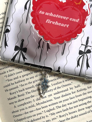 Blades & Blossoms Kindle Charm