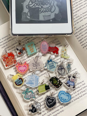 Blades & Blossoms Kindle Charm