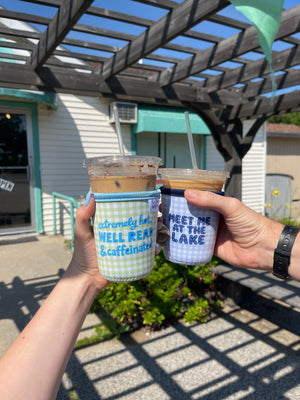 Meet Me At The Lake Drink Sleeve