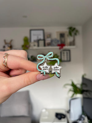 To The Stars Locket Pin