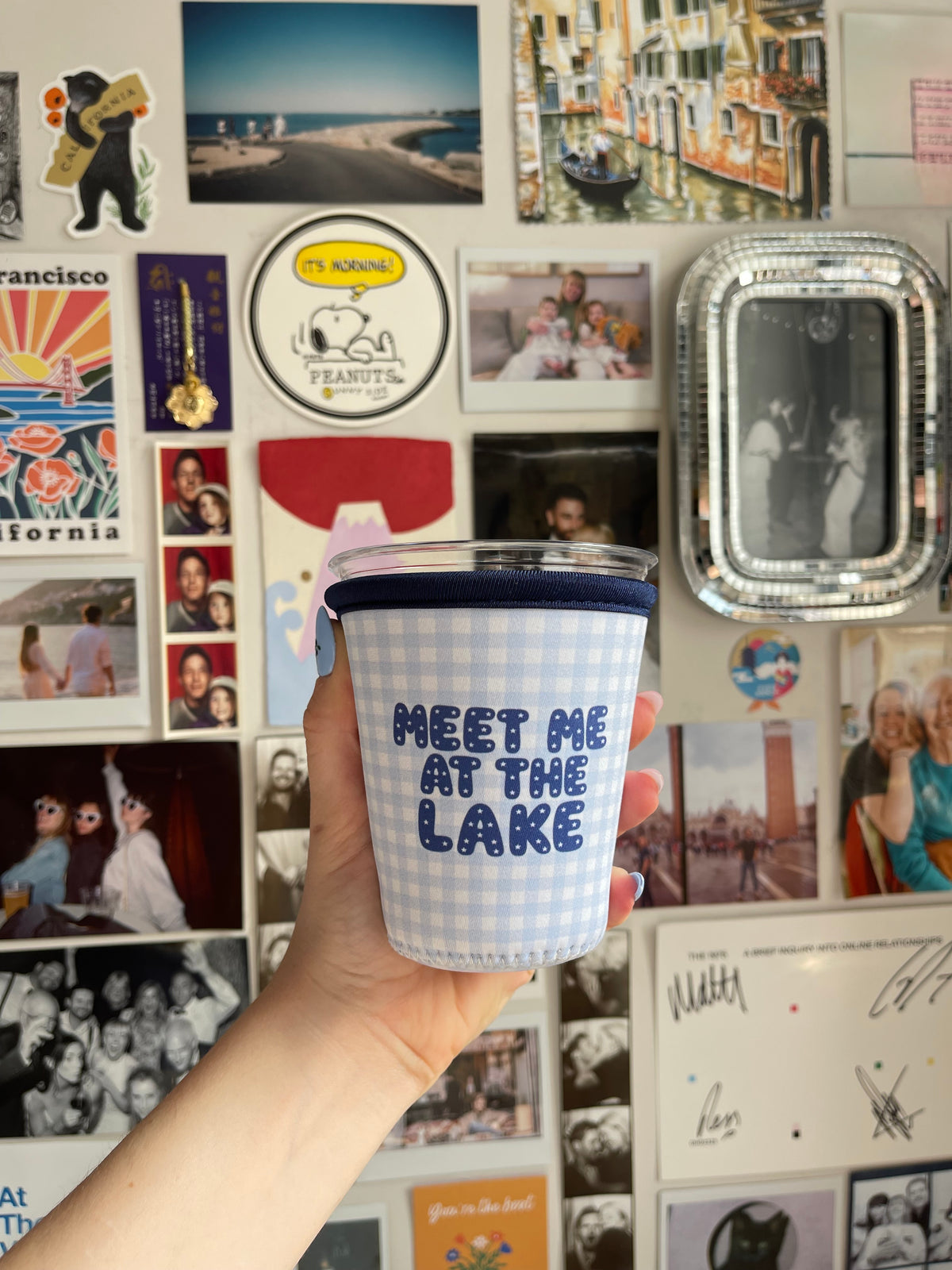 Meet Me At The Lake Drink Sleeve