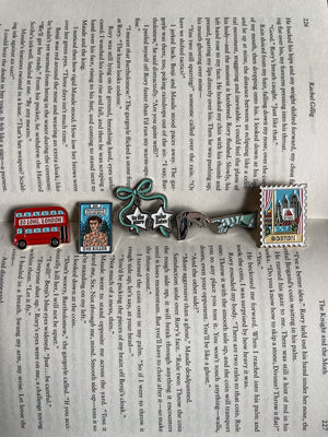 Boston Massachusetts Stamp Enamel Pin