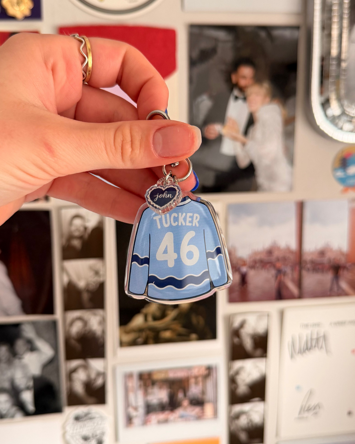 Tucker Jersey Off Campus Keychain