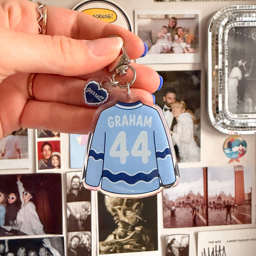 Graham Jersey Off Campus Keychain