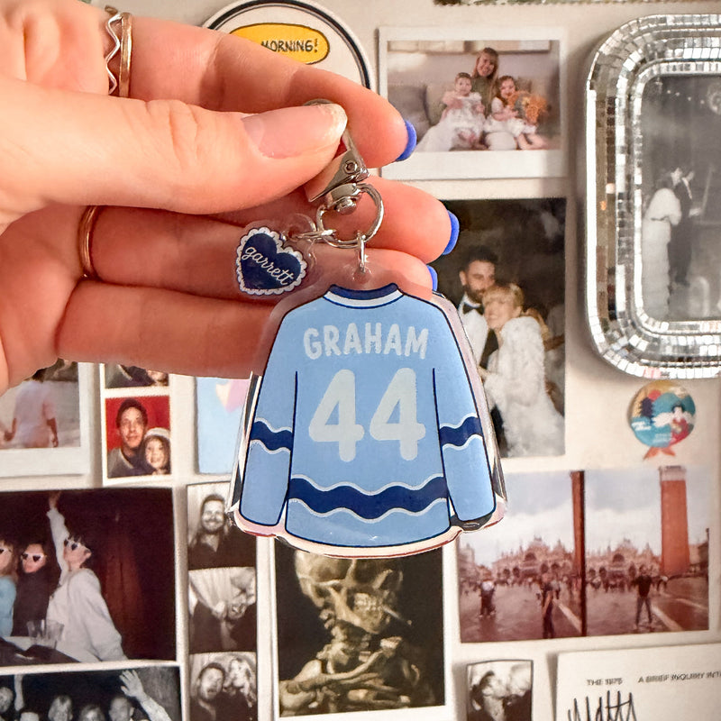 Graham Jersey Off Campus Keychain