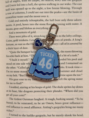 Tucker Jersey Off Campus Keychain