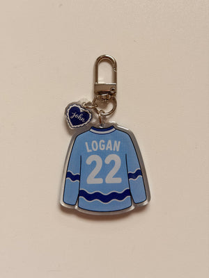 Logan Jersey Off Campus Keychain