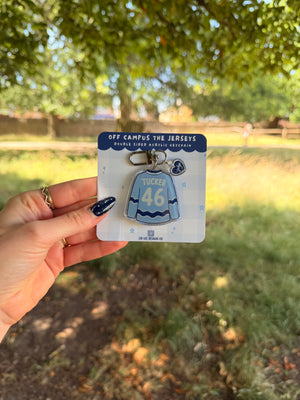 Tucker Jersey Off Campus Keychain