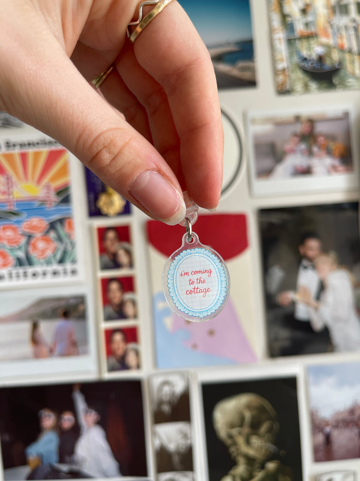 Cottage Kindle Charm