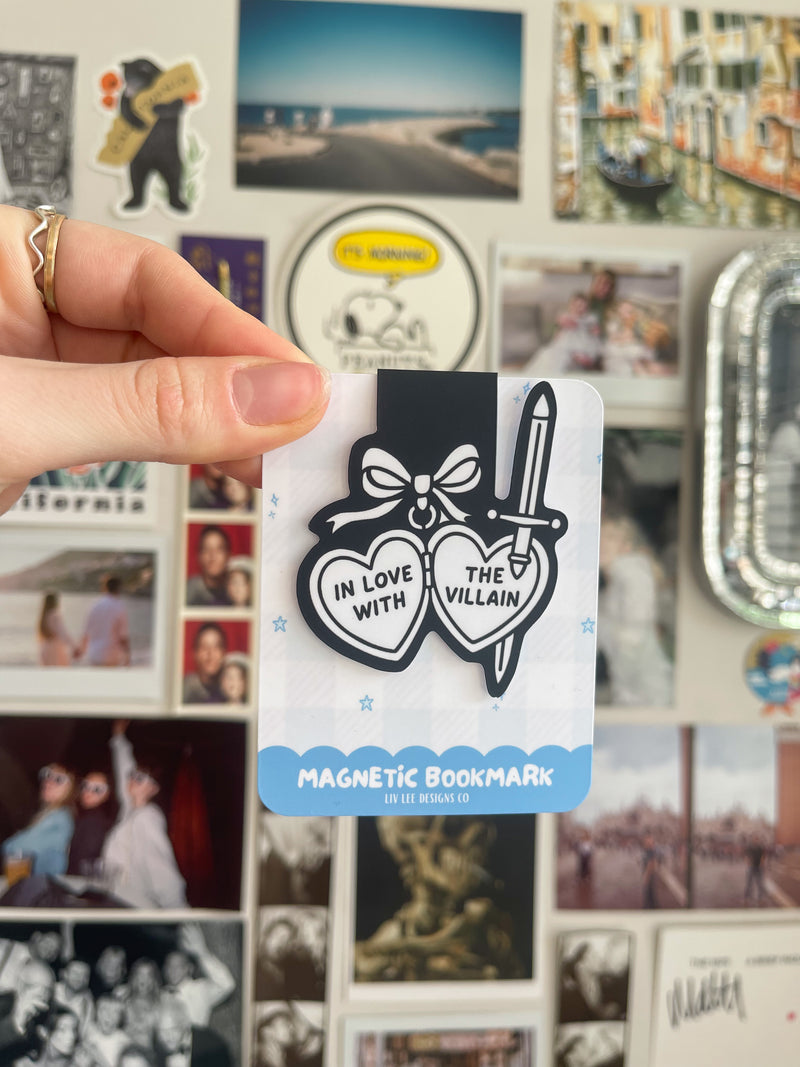 In Love With The Villain Magnetic Bookmark