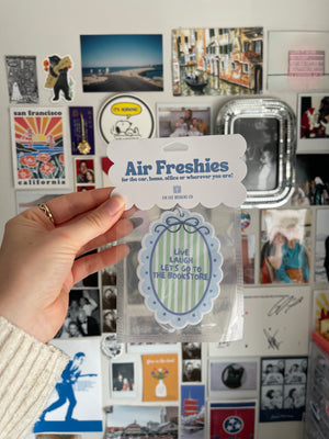 Let’s Go to the Bookstore Lavender Car Air Freshie