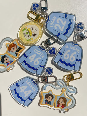 Dean Jersey Off Campus Keychain