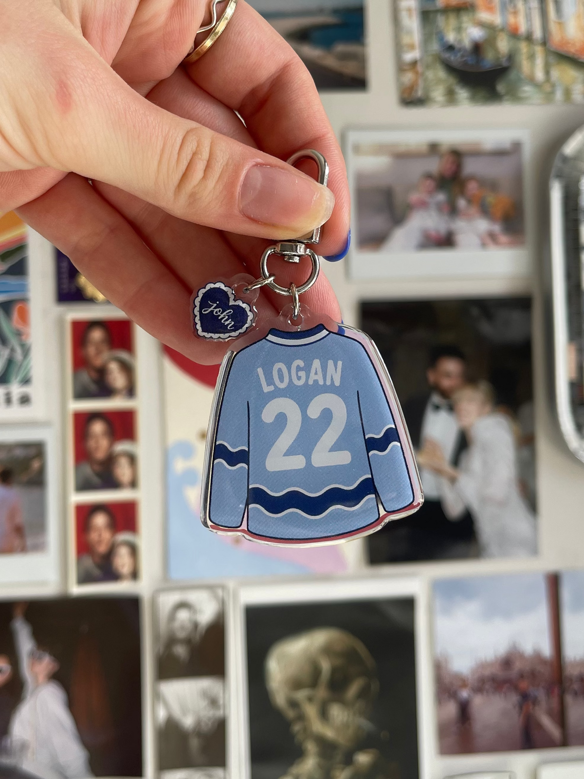 Logan Jersey Off Campus Keychain