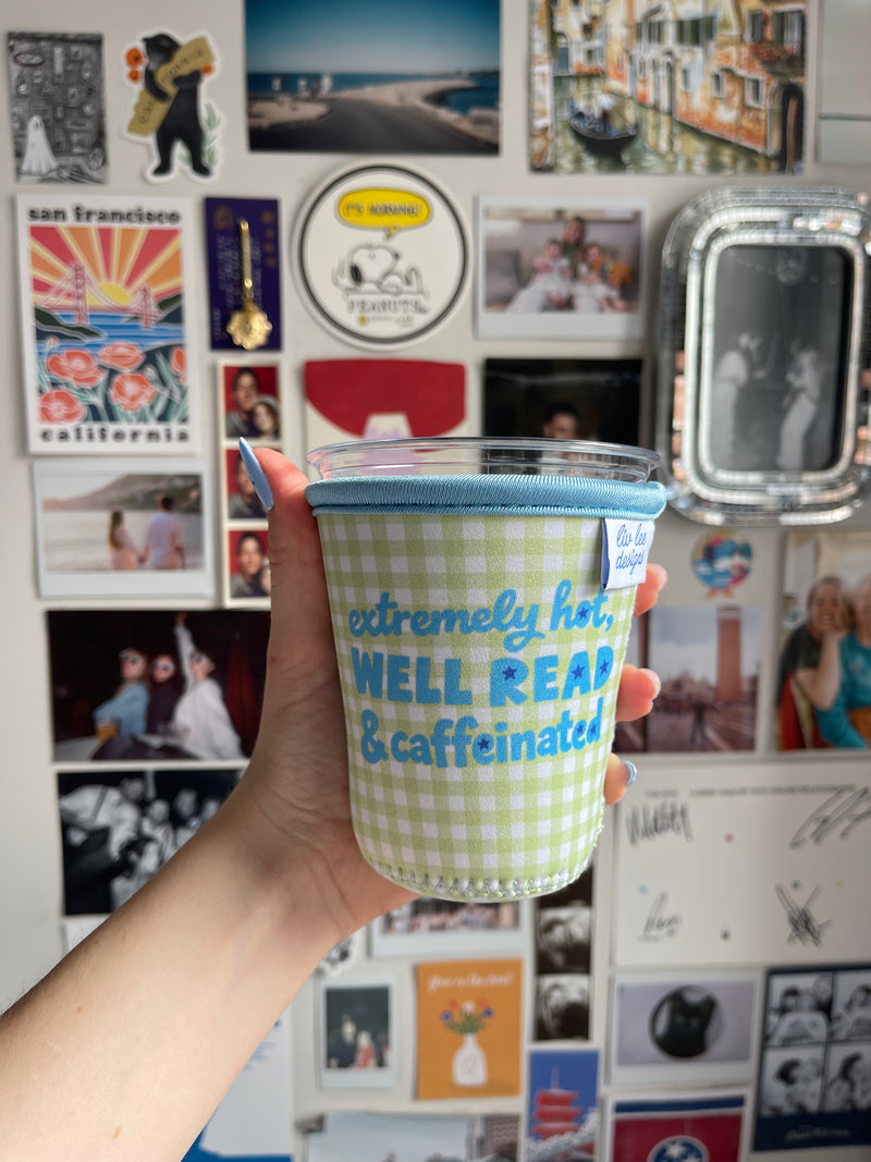 Hot, Well Read & Caffeinated Drink Sleeve