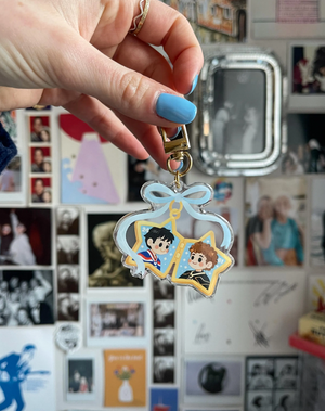 The Rivals Heated Rivalry Locket Keychain