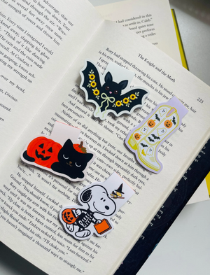 Spooky Cowboy Boot Magnetic Bookmark