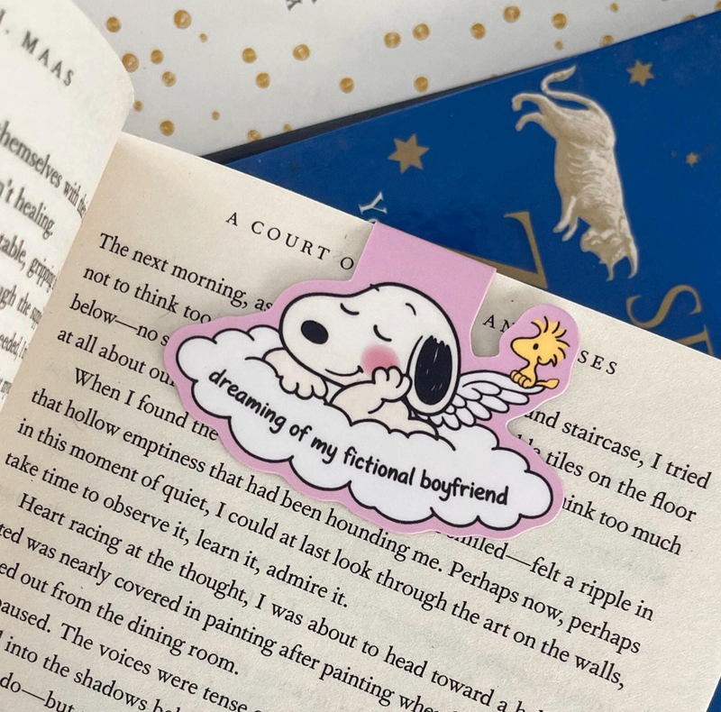 Dreaming of my Fictional Boyfriend Magnetic Bookmark