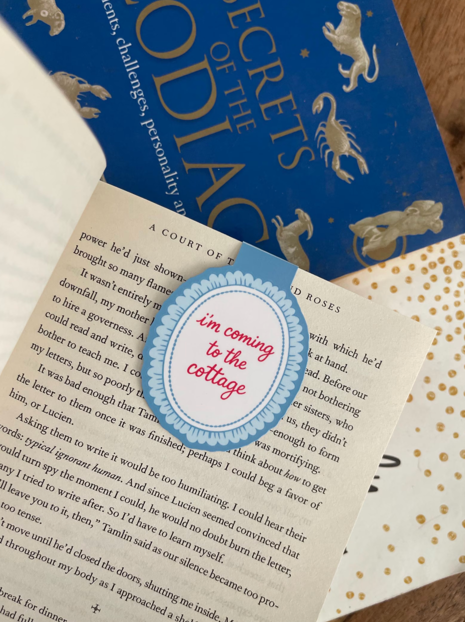 Cottage Magnetic Bookmark