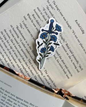 Blades & Blossoms Sticker