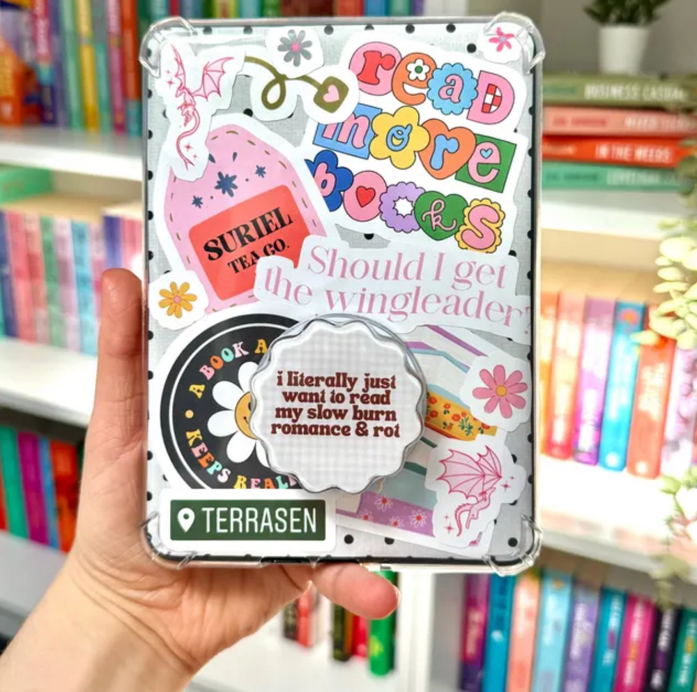 "I love it, it’s the perfect grip for my kindle. The quality is amazing and I loved the care that was put into the package💕"
