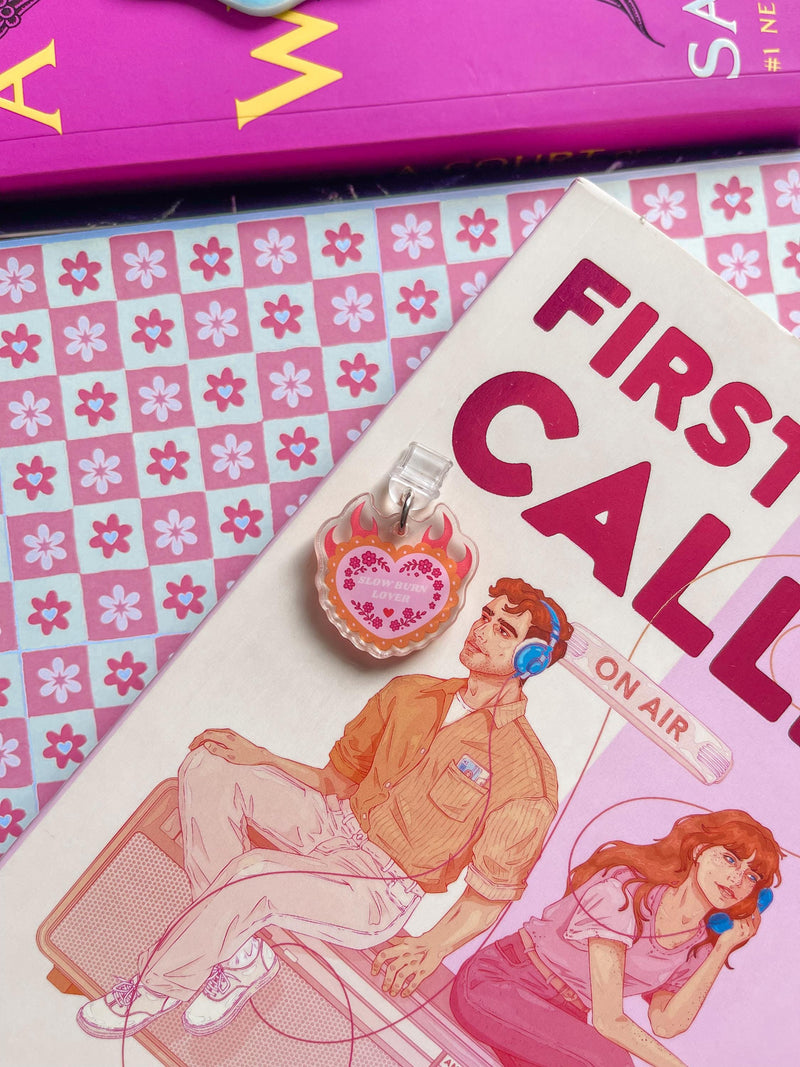 Slow Burn Lover Kindle Charm