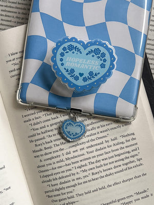 Hopeless Romantic Kindle & Phone Grip