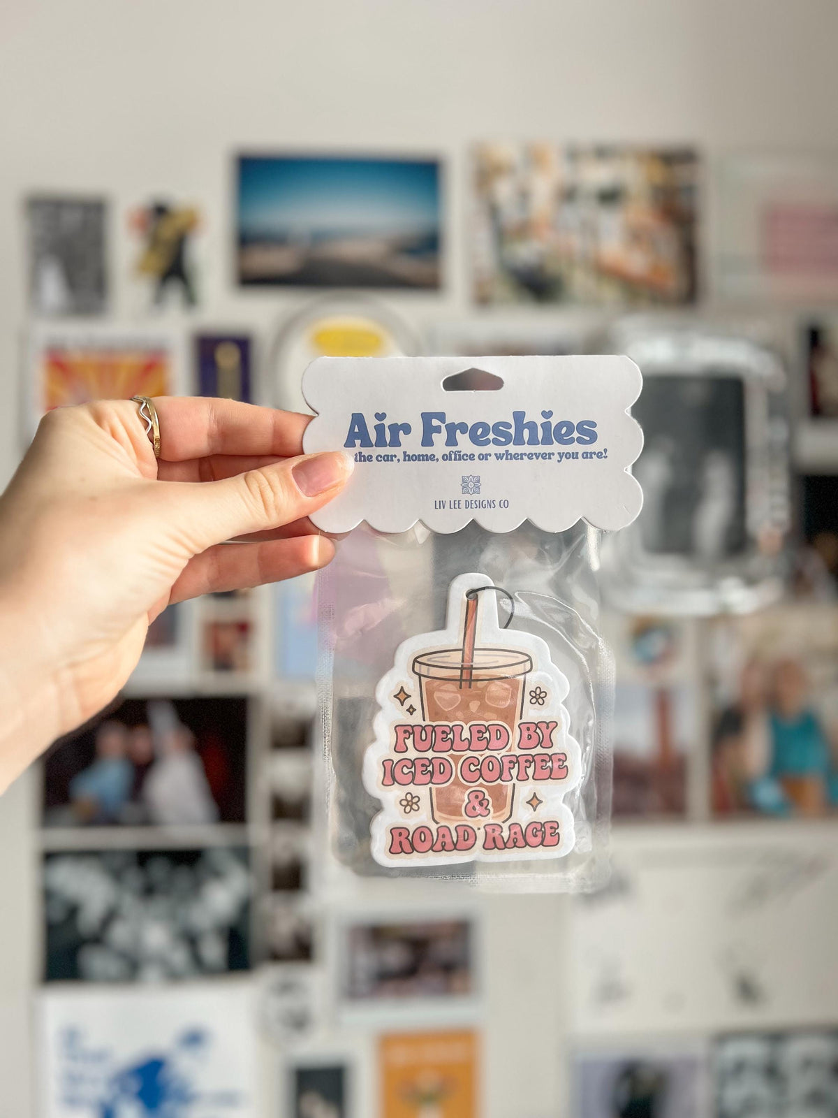 Fueled by Iced Coffee & Road Rage Air Freshener