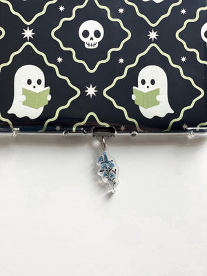 Blades & Blossoms Kindle Charm