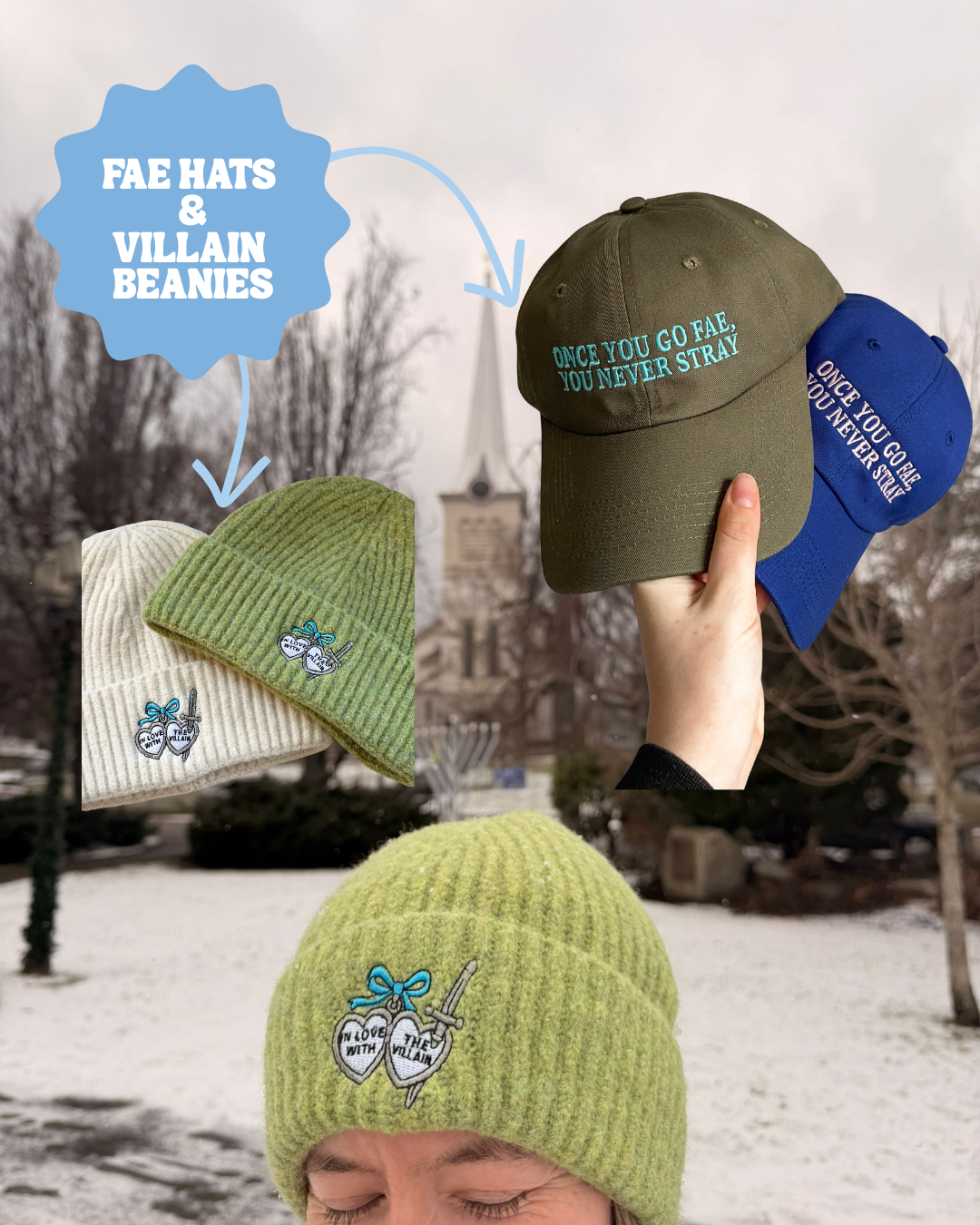 Fae Hats & Villain beanie